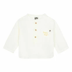 Matt Cotton Muslin Kurta Shirt Ecru Bonton Fashion Baby