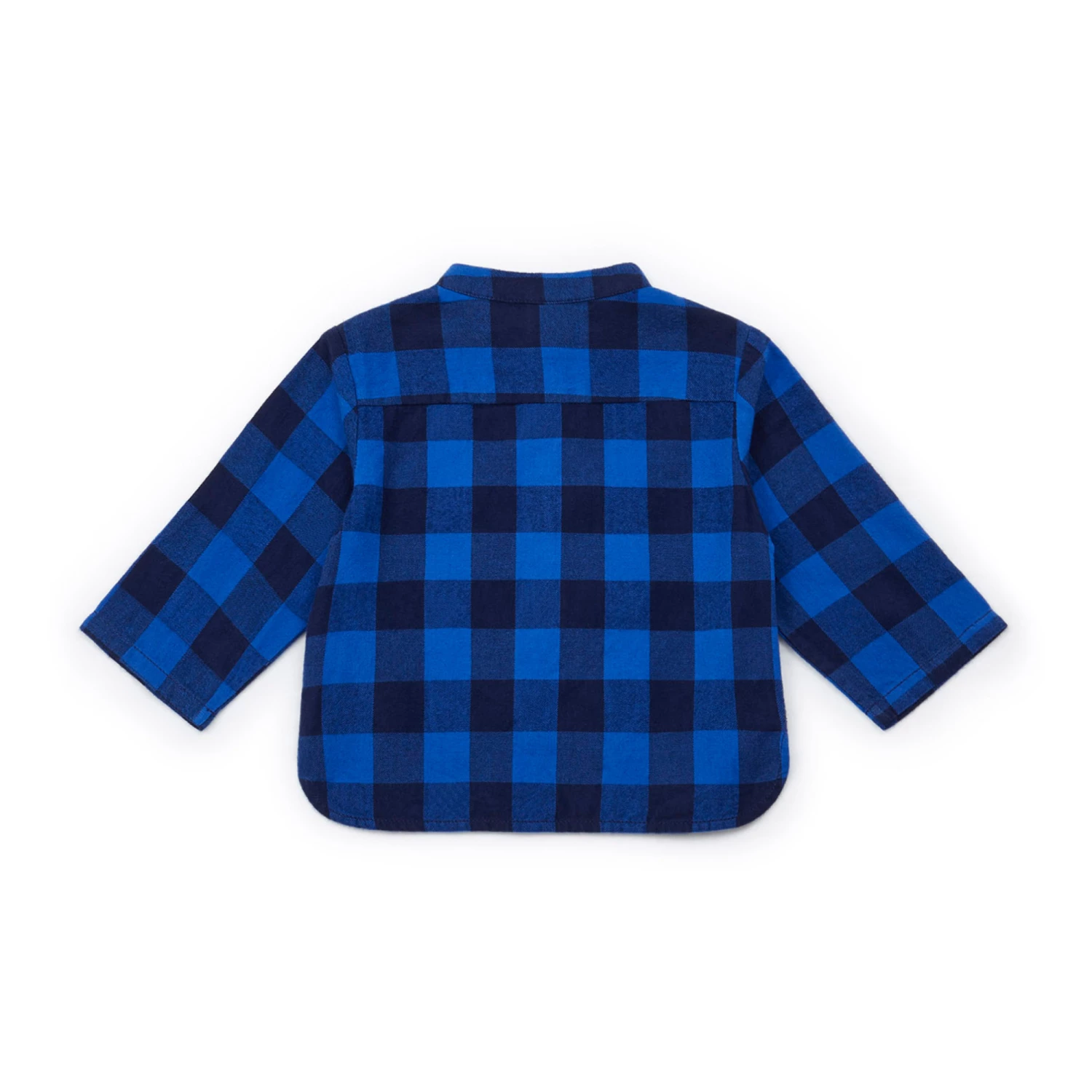 Matt Kurta Shirt Blue Bonton Fashion Baby, Children 2 Matt Kurta Shirt Blue Bonton Fashion Baby, Children - Image 2