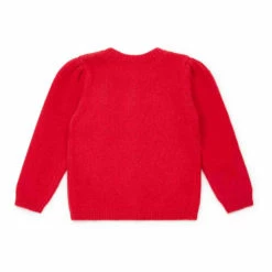Merino and Alpaca Cardigan Red Bonton Fashion Children -Bonton Best Sales merino and alpaca cardigan red bonton fashion children 2