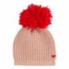 Merino Wool and Alpaca Hat Pink Bonton Fashion Children