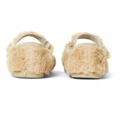 Mia Faux-Fur Slippers Camel Bonton Shoes Baby, Children -Bonton Best Sales mia faux fur slippers camel bonton shoes baby children 4