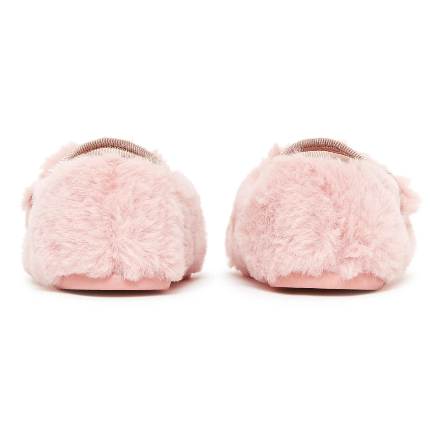 Mia Faux-Fur Slippers Pink Bonton Shoes Baby, Children 4 Mia Faux-Fur Slippers Pink Bonton Shoes Baby, Children - Image 4