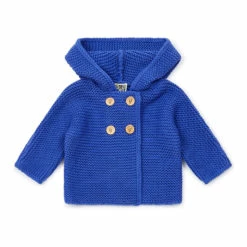 Miro Organic Cotton Jacket Blue Bonton Fashion Baby