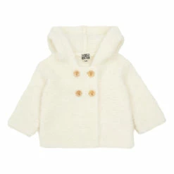 Miro Woollen Jacket Ecru Bonton Fashion Baby