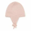 Mulot Wool and Alpaca Beanie Pink Bonton Fashion Baby