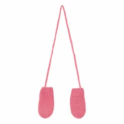 Mulot Wool and Alpaca Mittens Pink Bonton Fashion Baby