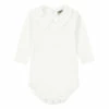 Organic Cotton Baby Bodysuit Ecru Bonton Fashion Baby