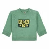 Organic Cotton Baby Sweatshirt Green Bonton Fashion Baby