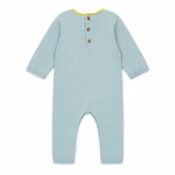 Organic Cotton Jumpsuit Blue Bonton Fashion Baby -Bonton Best Sales organic cotton jumpsuit blue bonton fashion baby 2