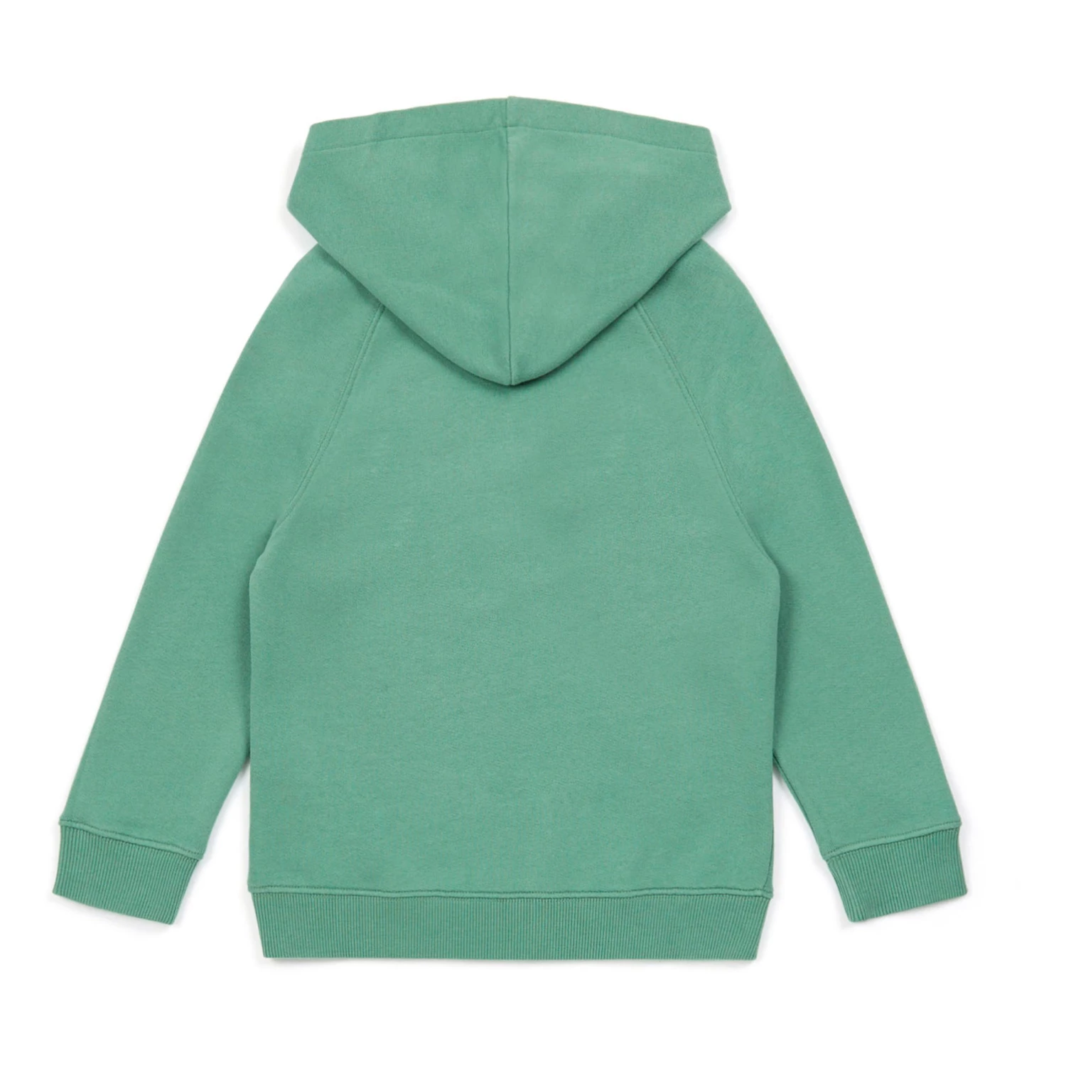 Organic Cotton Logo Hoodie Green Bonton Fashion Children 3 Organic Cotton Logo Hoodie Green Bonton Fashion Children - Image 3