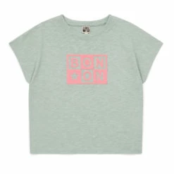 Organic Cotton Logo T-shirt Sage Bonton Fashion Children