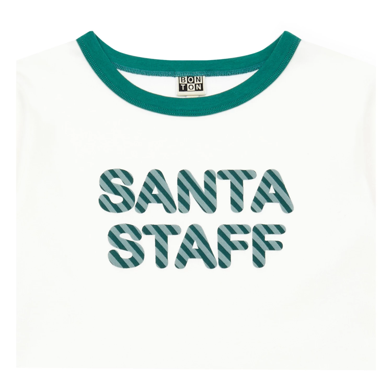 Organic Cotton Pyjamas - Christmas Collection - Ecru Bonton Fashion Children 5 Organic Cotton Pyjamas - Christmas Collection - Ecru Bonton Fashion Children - Image 5