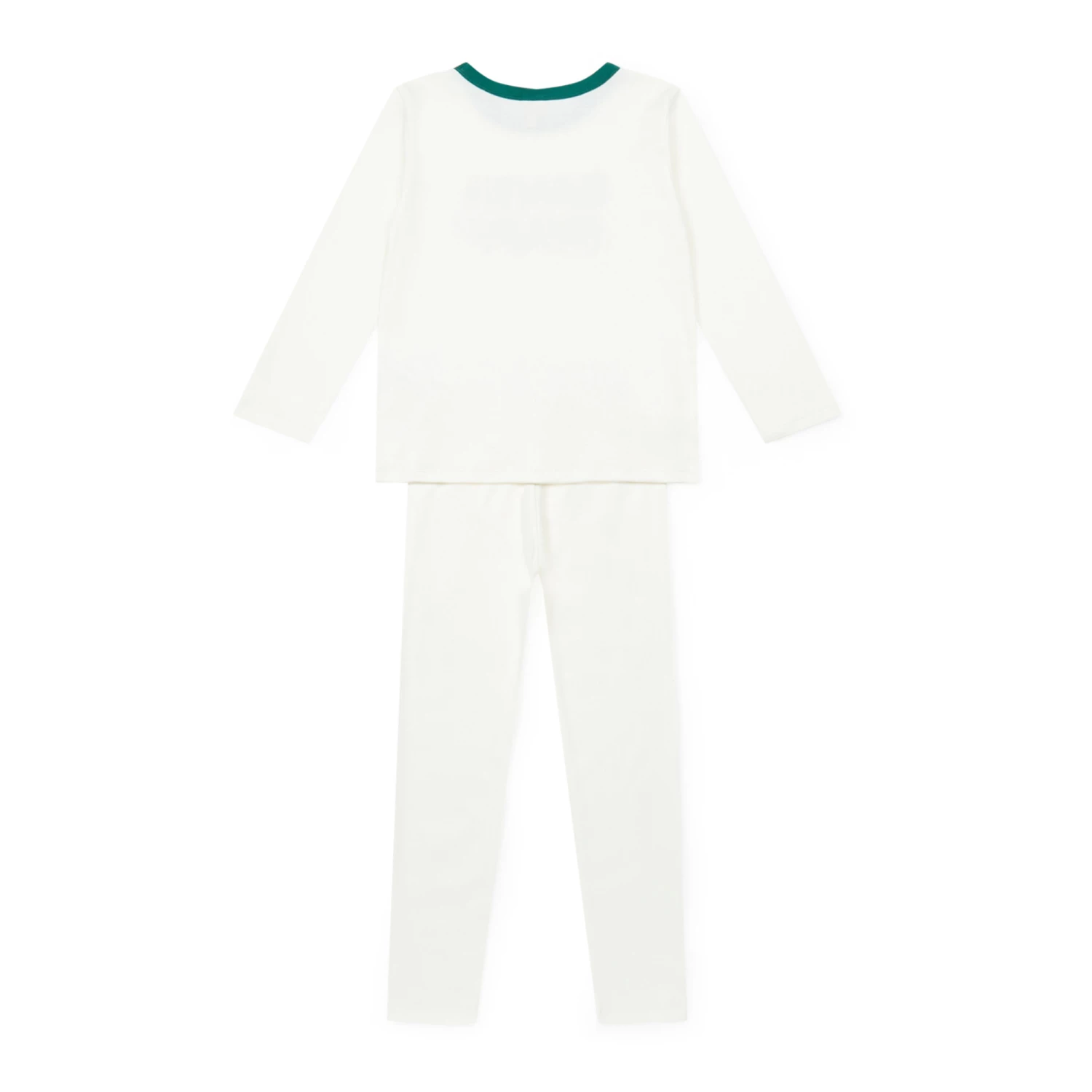 Organic Cotton Pyjamas - Christmas Collection - Ecru Bonton Fashion Children 6 Organic Cotton Pyjamas - Christmas Collection - Ecru Bonton Fashion Children - Image 6