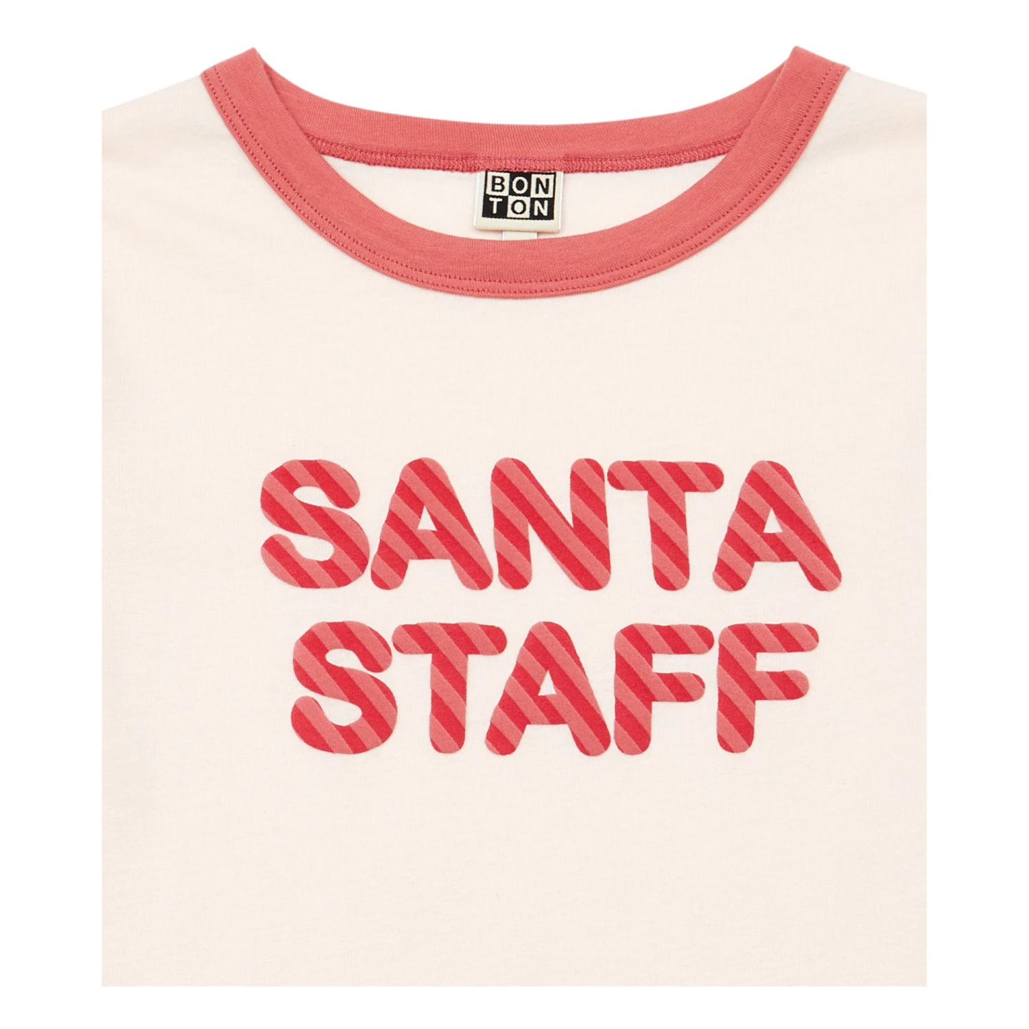 Organic Cotton Pyjamas - Christmas Collection - Pale pink Bonton Fashion Children 5 Organic Cotton Pyjamas - Christmas Collection - Pale pink Bonton Fashion Children - Image 5