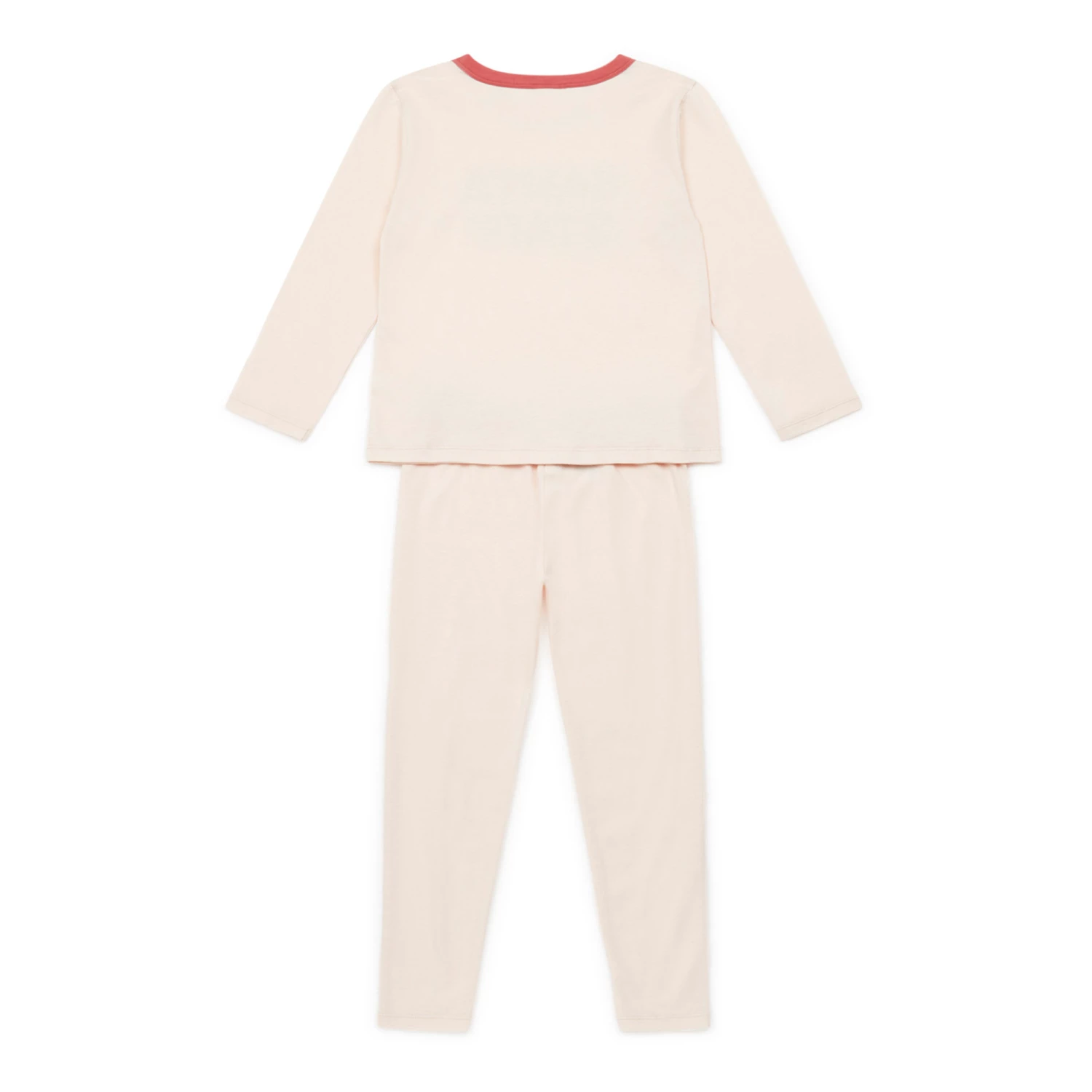 Organic Cotton Pyjamas - Christmas Collection - Pale pink Bonton Fashion Children 6 Organic Cotton Pyjamas - Christmas Collection - Pale pink Bonton Fashion Children - Image 6