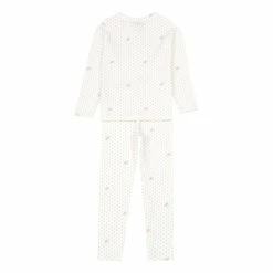 Organic Cotton Pyjamas Pale pink Bonton Fashion Children -Bonton Best Sales organic cotton pyjamas pale pink bonton fashion children 2