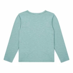 Organic Cotton Slub T-shirt Green water Bonton Fashion Children -Bonton Best Sales organic cotton slub t shirt green water bonton fashion children 2