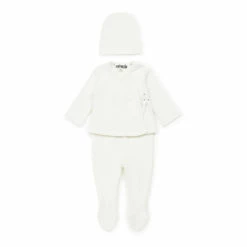 Organic Cotton Tendresse Set Ecru Bonton Fashion Baby