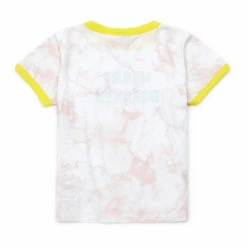 Organic Cotton Tie-Dye Heart T-shirt Pale pink Bonton Fashion Children -Bonton Best Sales organic cotton tie dye heart t shirt pale pink bonton fashion children 2