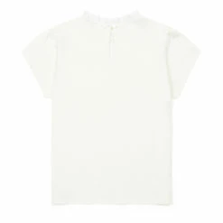 Organic Cotton Tilia T-shirt Ecru Bonton Fashion Children -Bonton Best Sales organic cotton tilia t shirt ecru bonton fashion children 4