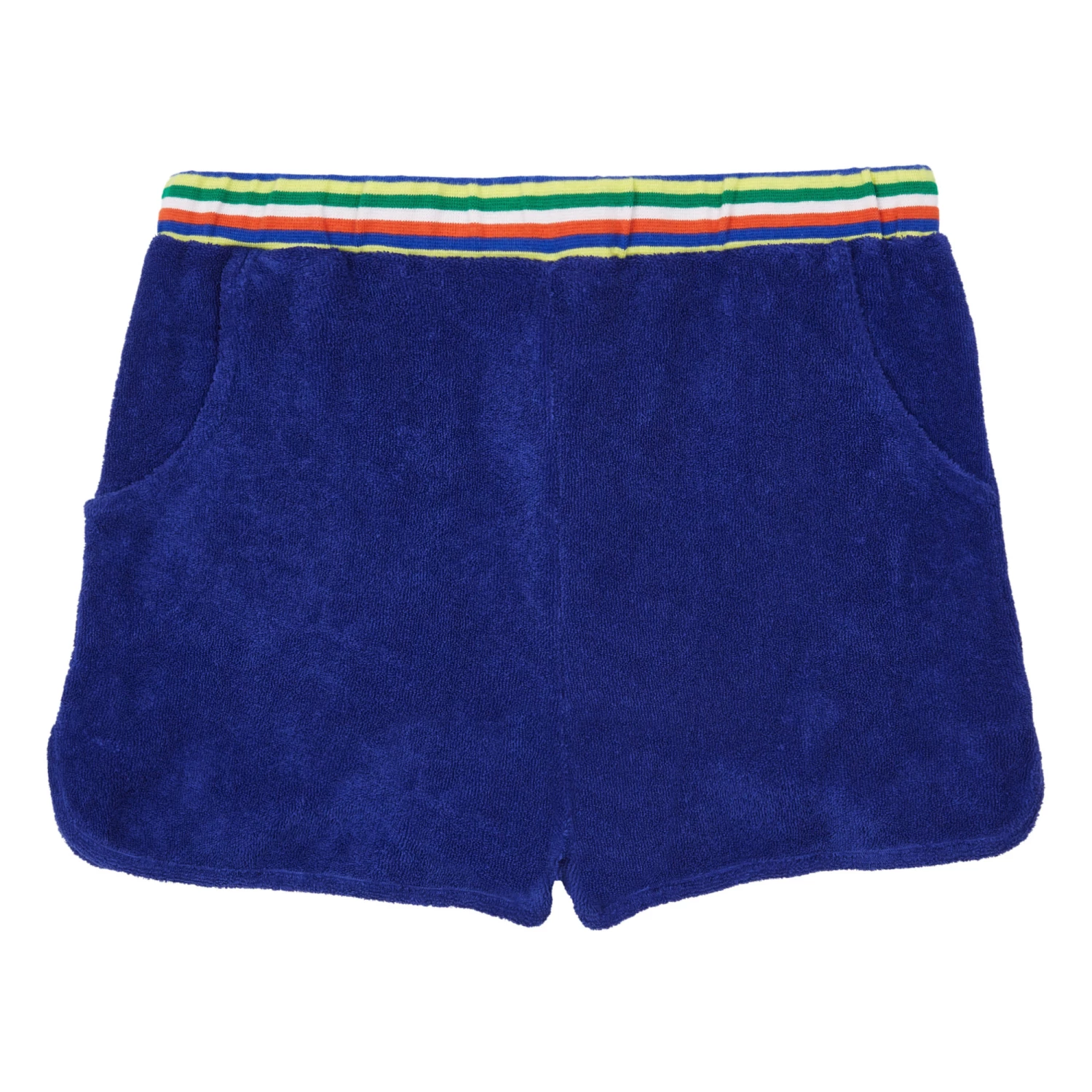 Organic Terry Cloth Shorts Blue Bonton Fashion Children 1 Organic Terry Cloth Shorts Blue Bonton Fashion Children