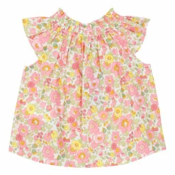 Bonton Best Sales -Bonton Best Sales perrine liberty print blouse pink bonton fashion baby 1