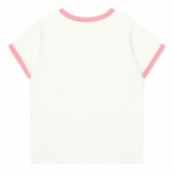 Piscine Organic Cotton T-shirt - Women's Collection - Ecru Bonton Fashion Adult -Bonton Best Sales piscine organic cotton t shirt women s collection ecru bonton fashion adult 2