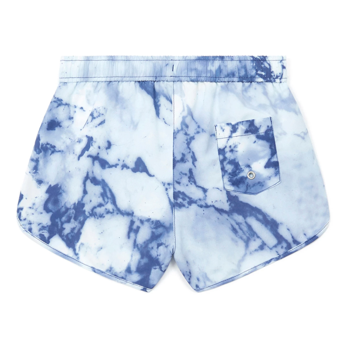 Polochon Tie-Dye Swim Trunks Blue Bonton Fashion Children 3 Polochon Tie-Dye Swim Trunks Blue Bonton Fashion Children - Image 3