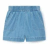 Rambo Lightweight Denim Baby Shorts Denim blue Bonton Fashion Baby