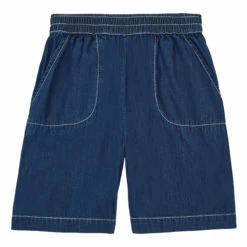 Rambo Lightweight Denim Shorts Denim Bonton Fashion Children