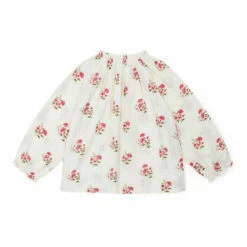 Reinett Flower Blouse Ecru Bonton Fashion Children 5 Reinett Flower Blouse Ecru Bonton Fashion Children -Bonton Best Sales reinett flower blouse ecru bonton fashion children 2