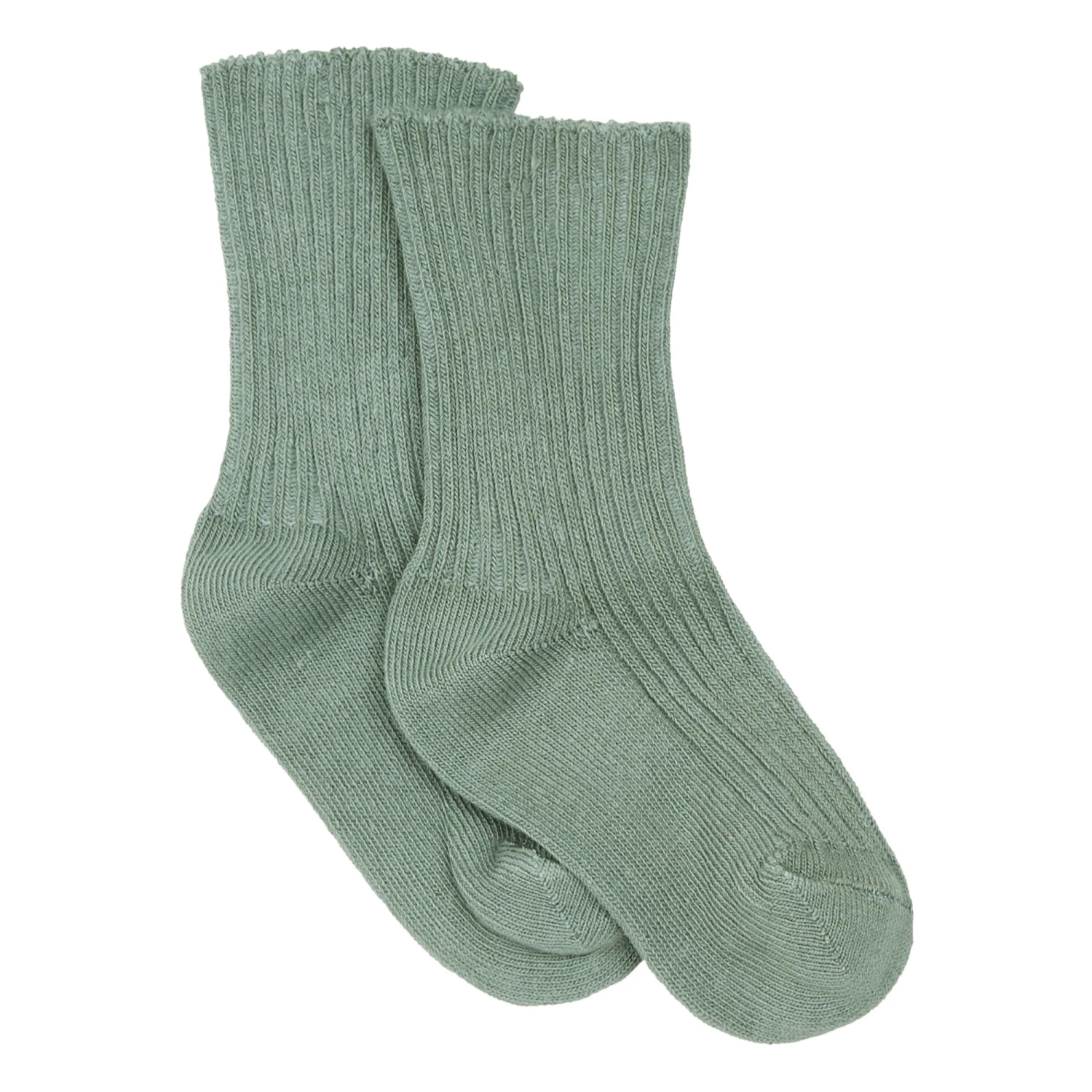 Ribbed Socks Green Bonton Fashion Teen, Baby, Children 1 Ribbed Socks Green Bonton Fashion Teen, Baby, Children