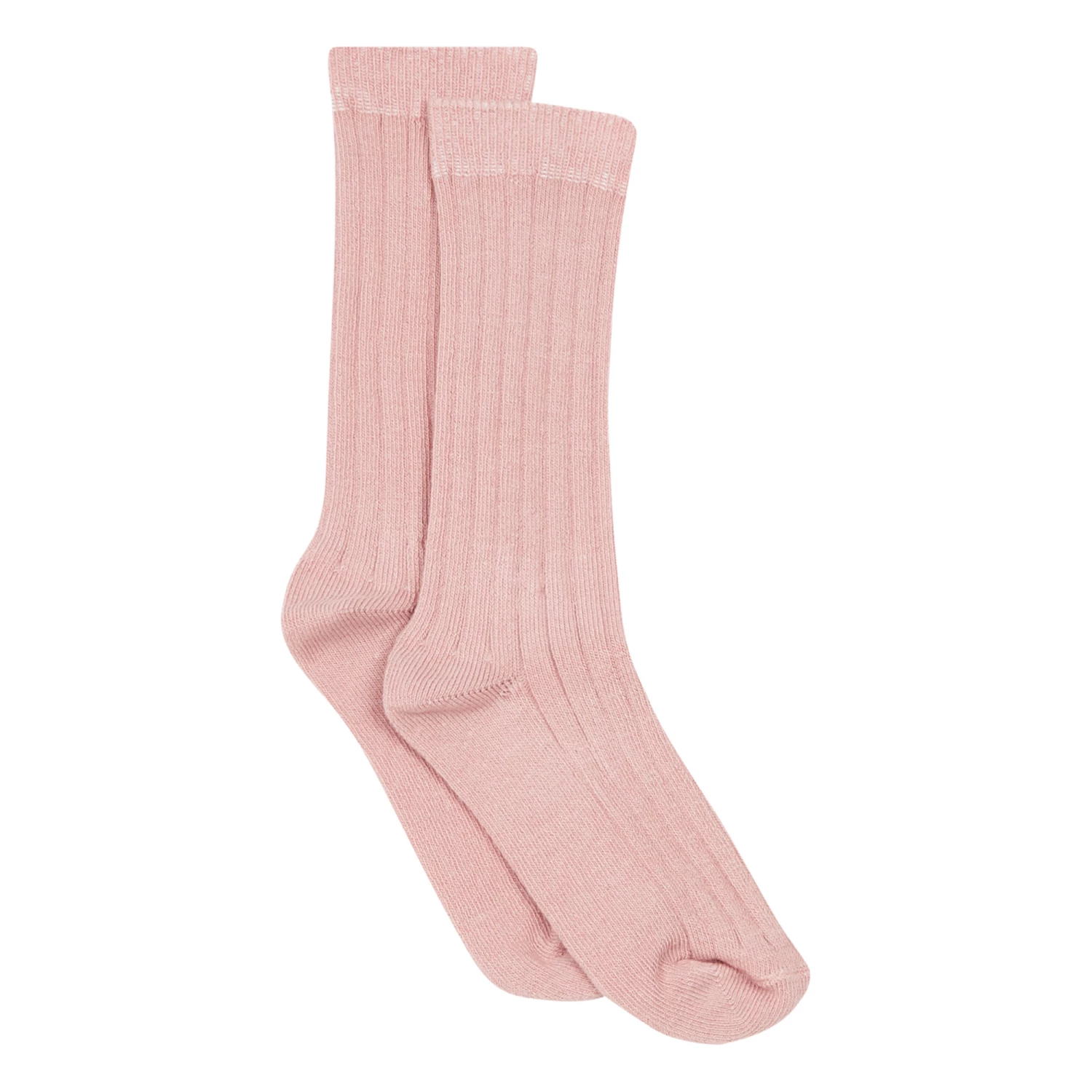 Ribbed Socks Mauve Bonton Fashion Children 1 Ribbed Socks Mauve Bonton Fashion Children