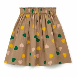Ruche Organic Cotton Skirt Beige Bonton Fashion Children -Bonton Best Sales ruche organic cotton skirt beige bonton fashion children 2