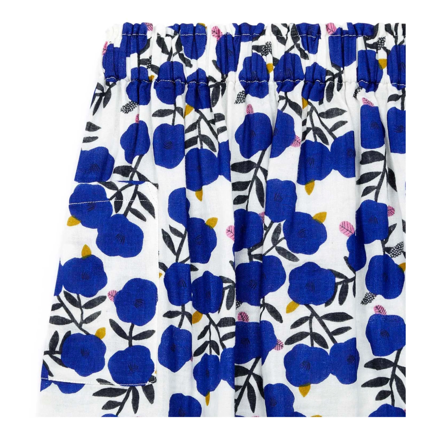 Ruche Organic Cotton Skirt Ecru Bonton Fashion Children 3 Ruche Organic Cotton Skirt Ecru Bonton Fashion Children - Image 3