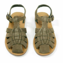 Sanmaikaon Suede Sandals Khaki Bonton Shoes Baby, Children 6 Sanmaikaon Suede Sandals Khaki Bonton Shoes Baby, Children -Bonton Best Sales sanmaikaon suede sandals khaki bonton shoes baby children 2