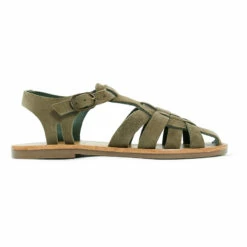 Sanmaikaon Suede Sandals Khaki Bonton Shoes Baby, Children