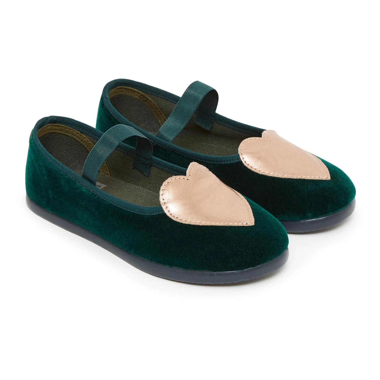 Sarra Slippers Green Bonton Shoes Baby, Children 2 Sarra Slippers Green Bonton Shoes Baby, Children - Image 2