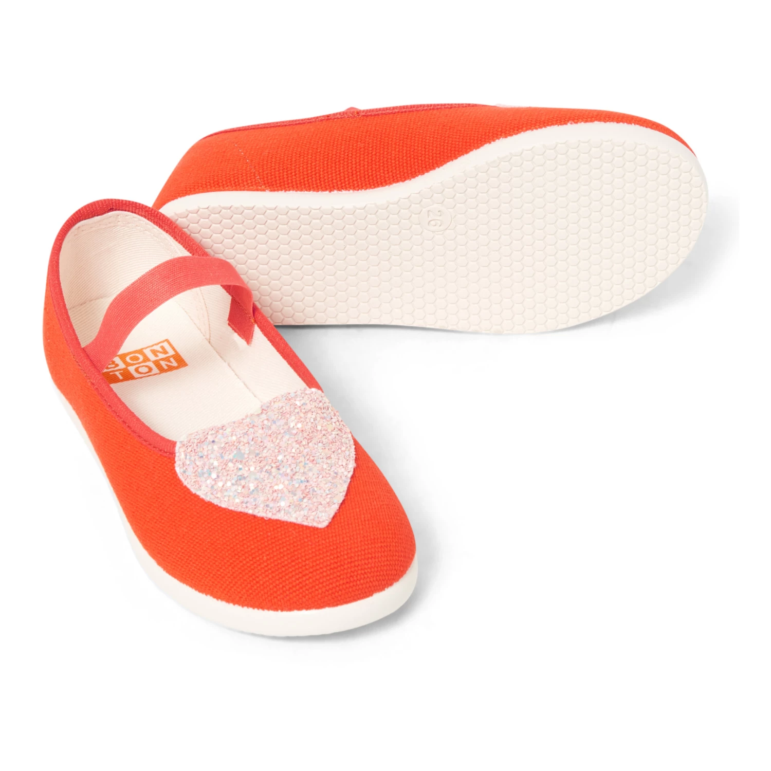 Sarra Slippers Red Bonton Shoes Baby, Children 3 Sarra Slippers Red Bonton Shoes Baby, Children - Image 3