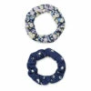 Set of 2 Scrunchies Blue Bonton Fashion Children