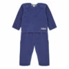 Soft Fleece 2-Piece Set Navy blue Bonton Fashion Baby