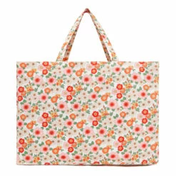 Soleil Floral Tote Bag Orange Bonton Fashion Children 5 Soleil Floral Tote Bag Orange Bonton Fashion Children -Bonton Best Sales soleil floral tote bag orange bonton fashion children 2