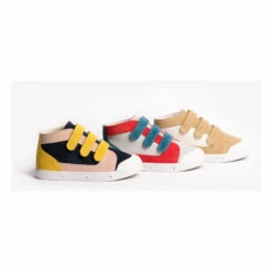 Spring Court x Bonton Exclusive - Sneakers Blue Bonton Shoes Children -Bonton Best Sales spring court x bonton exclusive sneakers blue bonton shoes children 3
