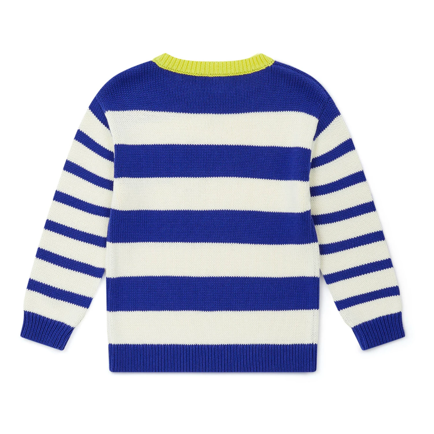 Striped Jumper Blue Bonton Fashion Children 3 Striped Jumper Blue Bonton Fashion Children - Image 3