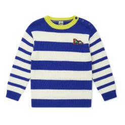 Striped Jumper Blue Bonton Fashion Children