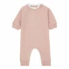 Tadam Organic Fleece Jumpsuit Pink Bonton Fashion Baby