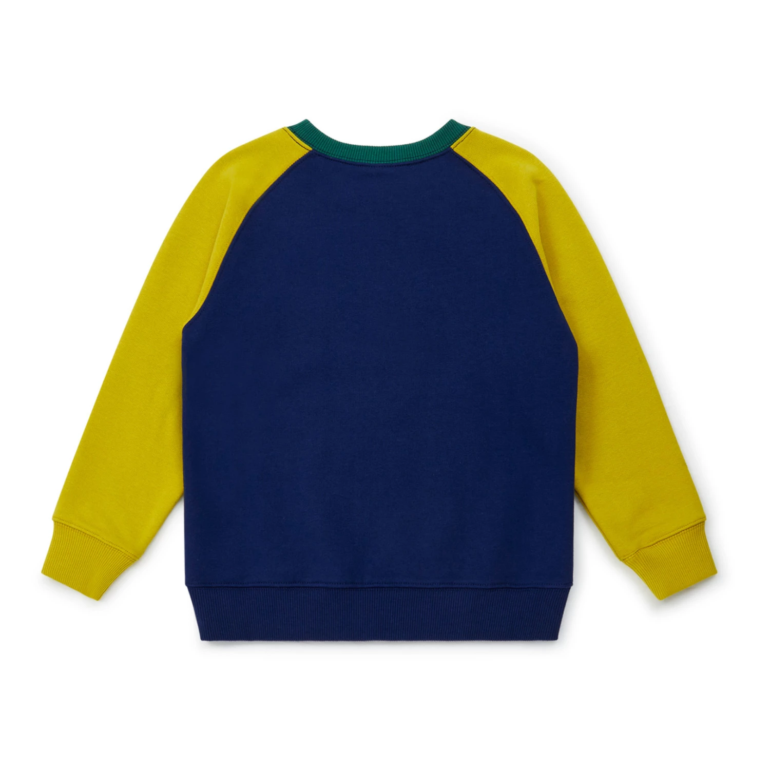 Take Organic Cotton Sweatshirt Navy blue Bonton Fashion Children 2 Take Organic Cotton Sweatshirt Navy blue Bonton Fashion Children - Image 2