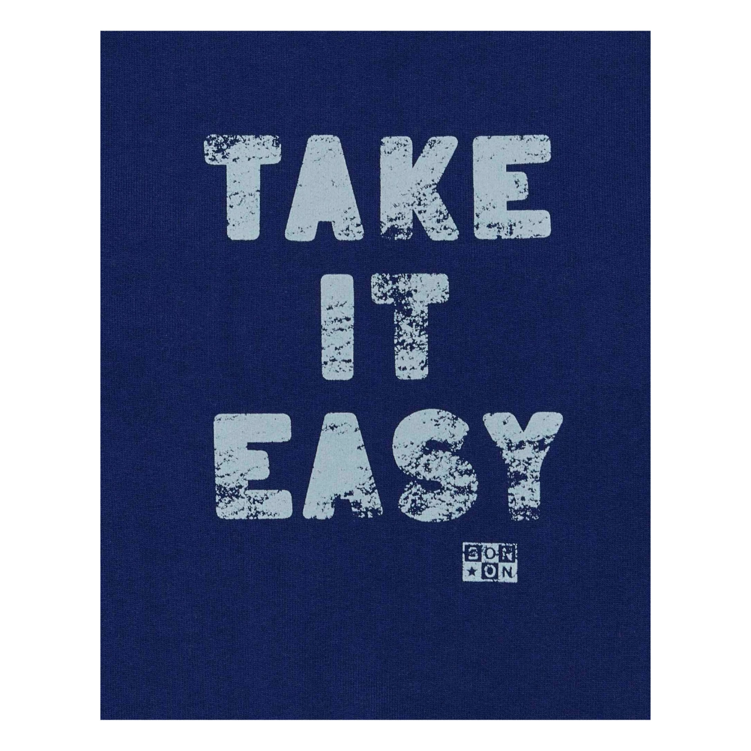 Take Organic Cotton Sweatshirt Navy blue Bonton Fashion Children 3 Take Organic Cotton Sweatshirt Navy blue Bonton Fashion Children - Image 3