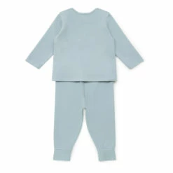 Tambourg Organic Cotton Top & Bottom Set Blue Bonton Fashion Baby -Bonton Best Sales tambourg organic cotton top bottom set blue bonton fashion baby 2