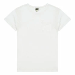Teddy Organic Cotton T-shirt Ecru Bonton Fashion Children
